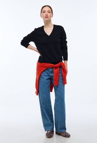 Pull col V en cachemire - MONOPRIX PREMIUM - Modalova
