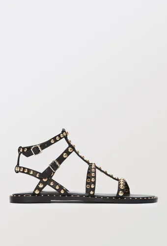 Sandales cloutées en cuir - MONOPRIX PREMIUM - Modalova