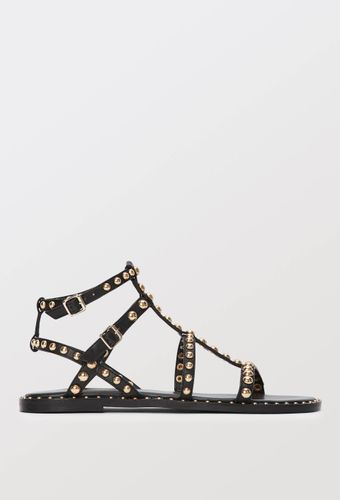 Sandales cloutées en cuir - MONOPRIX PREMIUM - Modalova