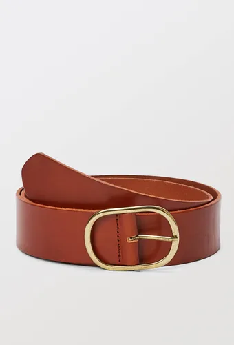 Ceinture 4 cm en cuir - MONOPRIX PREMIUM - Modalova