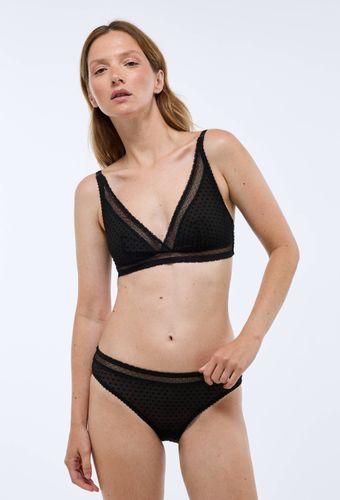 Culotte ADELE en tulle floqué - MONOPRIX - Modalova