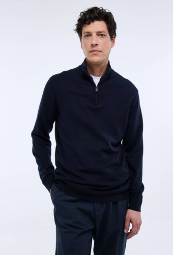 Pull col camionneur en mélange laine et cachemire - MONOPRIX - Modalova