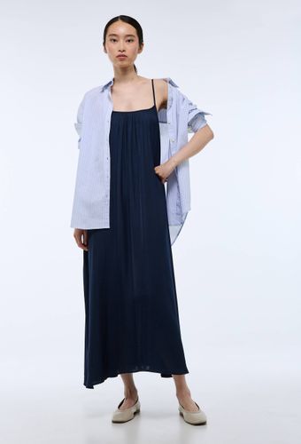 Robe ample satinée à bretelles - MONOPRIX - Modalova