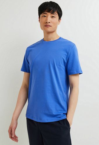T-shirt col rond manches courtes en coton BIO - MONOPRIX - Modalova