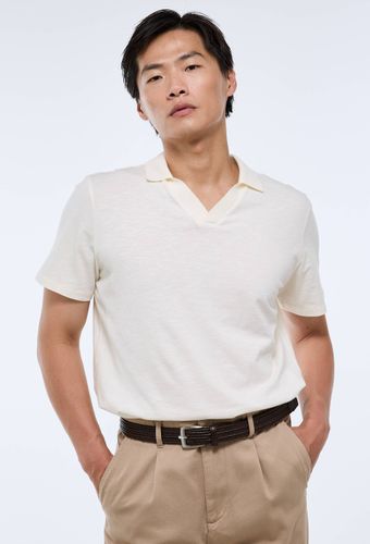 Polo manches courtes en coton slub - MONOPRIX - Modalova