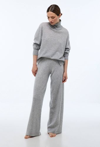Pantalon large uni en cachemire - MONOPRIX PREMIUM - Modalova