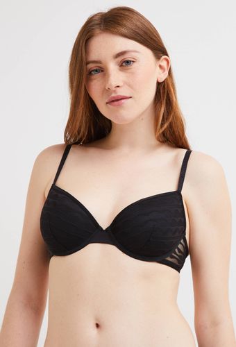 Soutien-gorge corbeille paddé FATOU en dentelle - MONOPRIX FEMME - Modalova