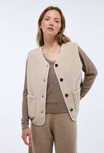 Veste sans manche en sherpa - MONOPRIX - Modalova