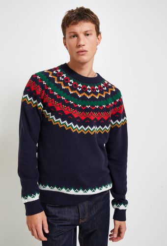 Pull jacquard de noël contenant de la laine, Oeko-tex - MONOPRIX HOMME - Modalova