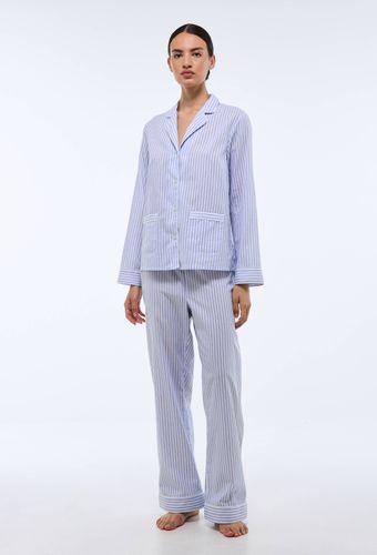 Pyjama long rayé en coton BIO GOTS - MONOPRIX - Modalova