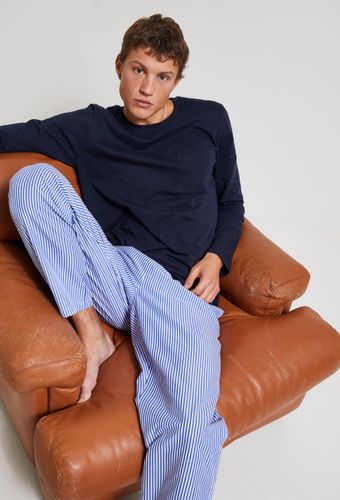 Pyjama manches longues et pantalon en coton BIO GOTS - MONOPRIX - Modalova