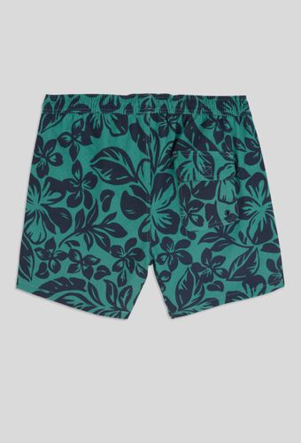 Short de bain imprimé feuillage en polyester recyclé, certifié OEKO-TEX - MONOPRIX HOMME - Modalova