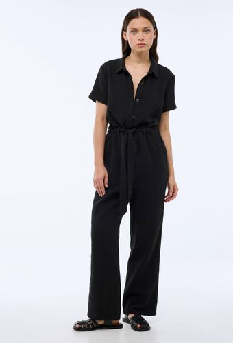 Combinaison pantalon manches courtes en coton BIO GOTS - MONOPRIX FEMME - Modalova