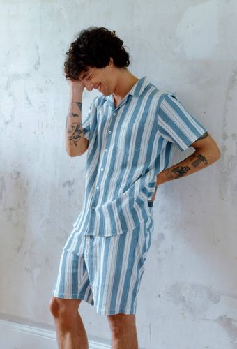 Chemise manches courtes en coton double gaze BIO - MONOPRIX - Modalova