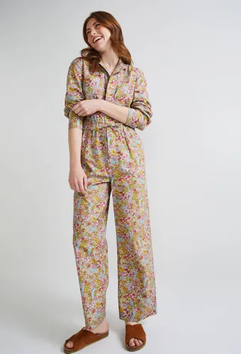Combinaison pantalon imprimée Made With Liberty Fabric, en popeline de coton - MONOPRIX CREATEURS - Modalova