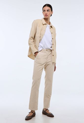 Pantalon en velours droit en coton BIO GOTS - MONOPRIX - Modalova