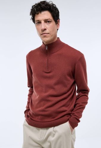 Pull col camionneur en mélange laine et cachemire - MONOPRIX - Modalova