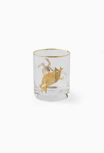 Verre à eau doré poisson vierge, Vincent Darré x Monoprix - MONOPRIX CREATEURS - Modalova