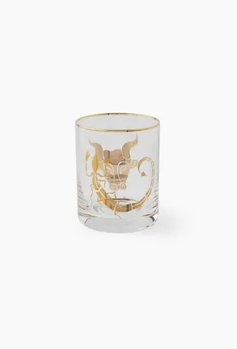 Verre à eau doré lion verseau, Vincent Darré x Monoprix - MONOPRIX CREATEURS - Modalova