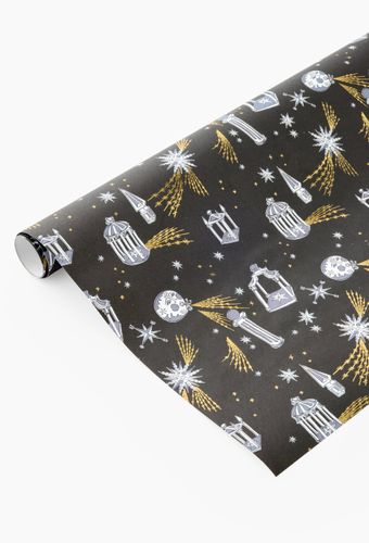 Lot de 2 feuilles de papier cadeaux imprimé cages - VINCENT DARRE X MONOPRIX - MONOPRIX CREATEURS - Modalova