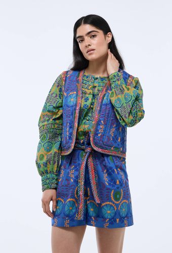 Gilet matelassé sans manches réversible en coton BIO GOTS - CAROLINE DE BENOIST X MONOPRIX - MONOPRIX CREATEURS - Modalova