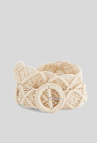 Ceinture macramé 3,5 cm - MONOPRIX - Modalova