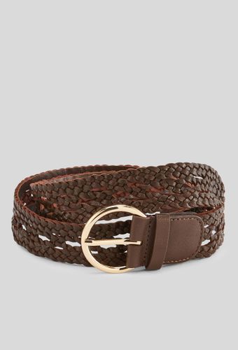 Ceinture cannage 3,5 cm en cuir - MONOPRIX PREMIUM - Modalova