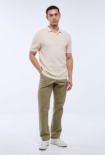 Pantalon chino straight en coton BIO GOTS - MONOPRIX - Modalova