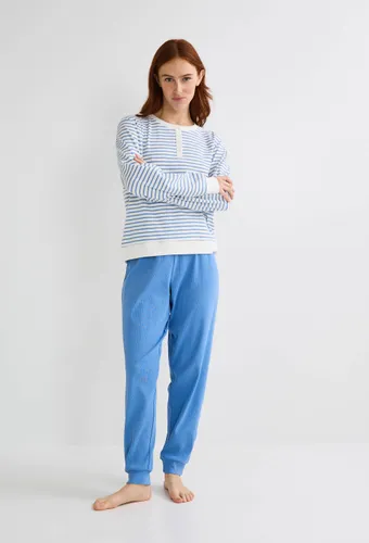 Pyjama en maille à manches longues - MONOPRIX - Modalova