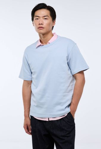 T-shirt manches courtes interlock en coton BIO GOTS - MONOPRIX PREMIUM - Modalova