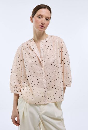 Chemise manches trois quarts imprimée en coton BIO GOTS - MONOPRIX - Modalova