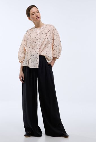 Pantalon large uni - MONOPRIX - Modalova
