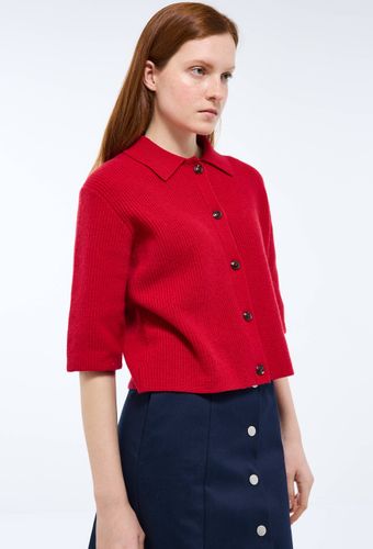 Cardigan col polo - MONOPRIX - Modalova