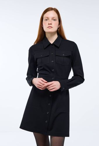 Robe courte cintrée unie - MONOPRIX - Modalova