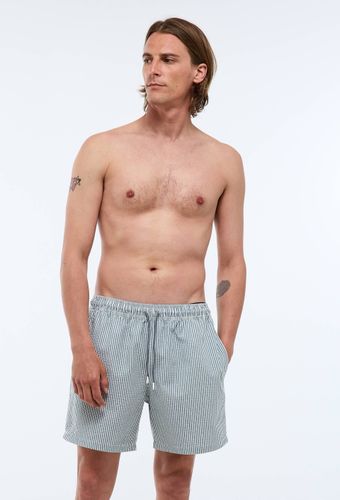 Short de bain seersucker rayé - MONOPRIX - Modalova
