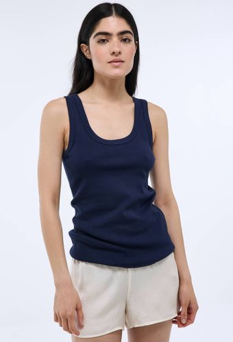 Débardeur pointelle en coton BIO GOTS - MONOPRIX - Modalova