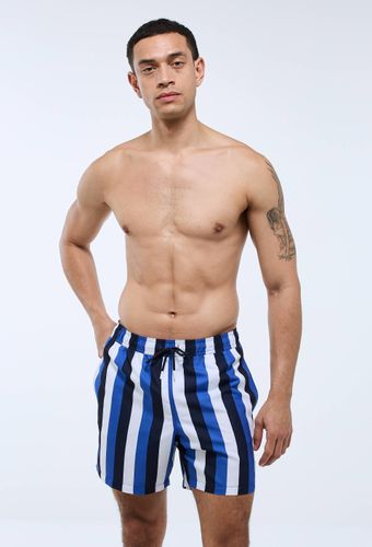 Short de bain rayé - MONOPRIX - Modalova
