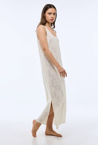 Chemise de nuit brodée en coton - MONOPRIX - Modalova