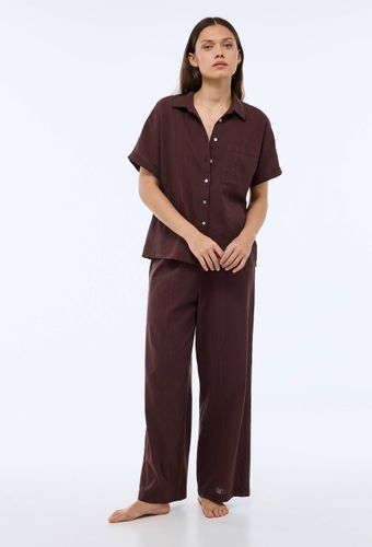 Pyjama long uni - MONOPRIX - Modalova