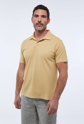 Polo col v manches courtes en coton - MONOPRIX - Modalova