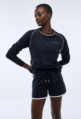 Sweat uni à manches longues en coton BIO - SPORT - Modalova