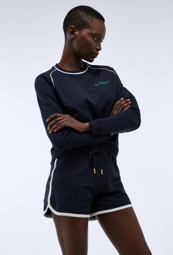 Short de tennis uni en molleton léger de coton BIO - SPORT - Modalova