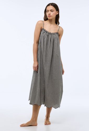 Chemise de nuit vichy - MONOPRIX - Modalova