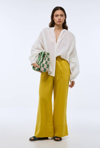 Blouse manches trois quarts ample unie en coton BIO GOTS - MONOPRIX - Modalova
