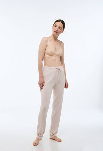 Pantalon droit uni tout doux - MONOPRIX - Modalova