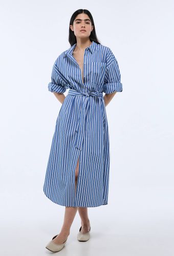 Robe chemise rayée en coton BIO GOTS - MONOPRIX - Modalova