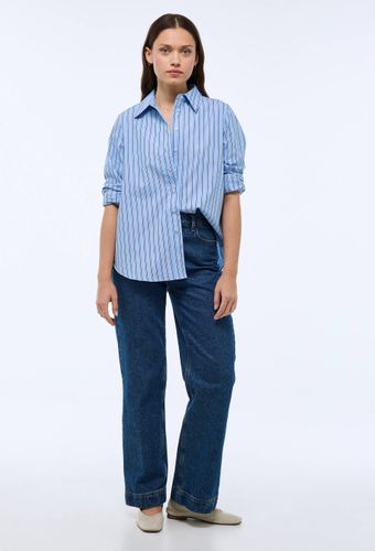 Chemise manches longues rayée en coton BIO GOTS - MONOPRIX - Modalova