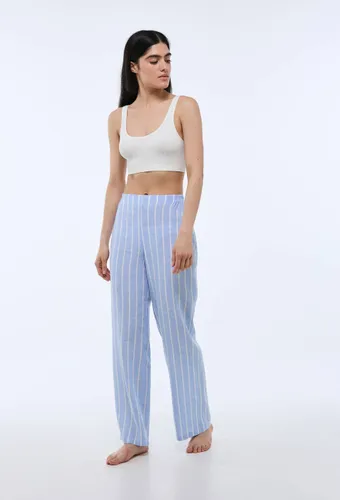 Pantalon large fluide imprimé - MONOPRIX - Modalova