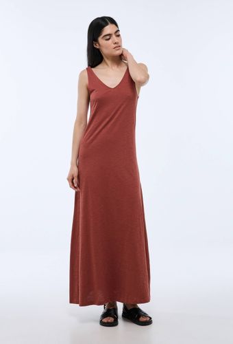 Robe longue unie en coton BIO GOTS - MONOPRIX - Modalova