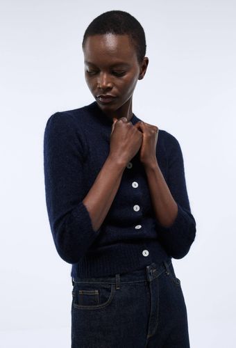 Cardigan manches coudes contenant du mohair - MONOPRIX - Modalova
